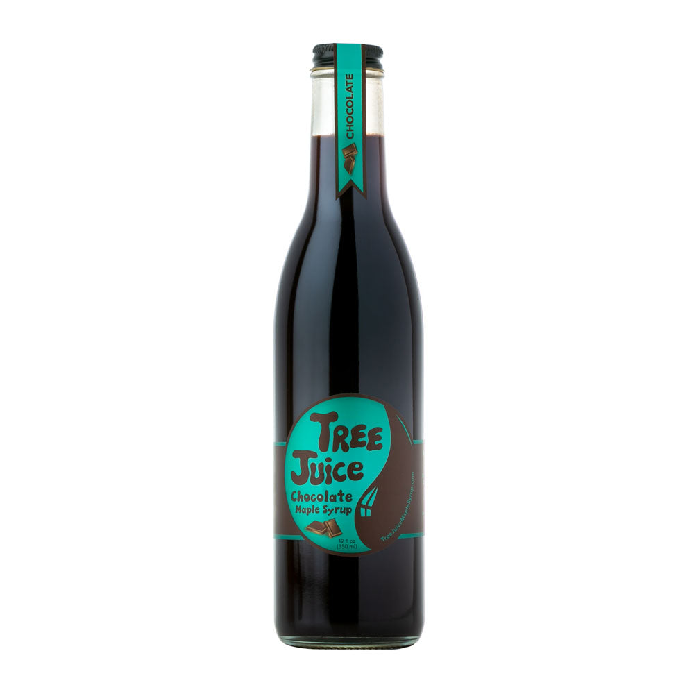 Tree Juice Chocolate Maple Syrup, 12oz bottle