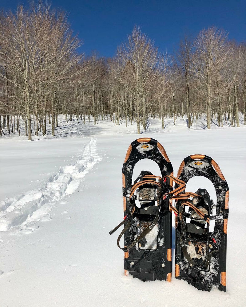 Snowshoes in the snow