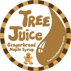 Tree Juice Gingerbread Maple Syrup logo