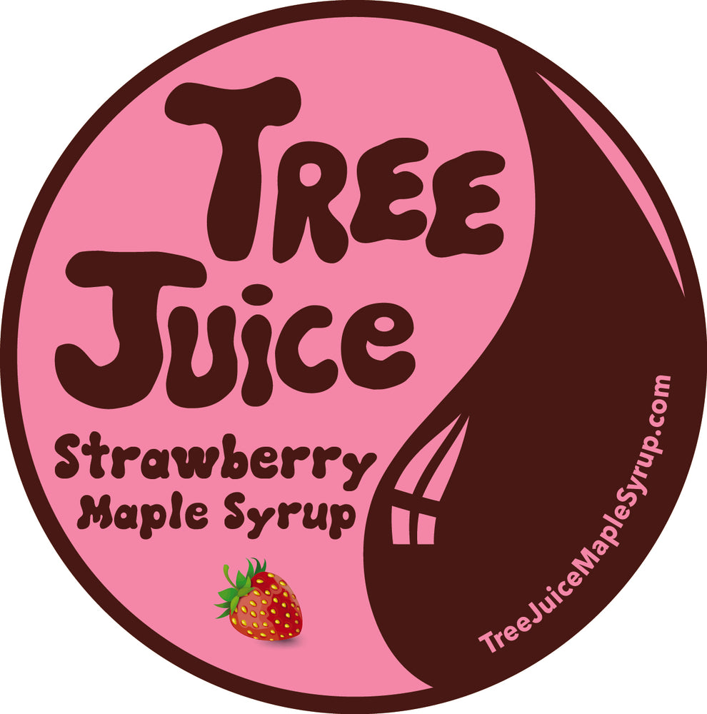 Tree Juice Strawberry Maple Syrup Logo