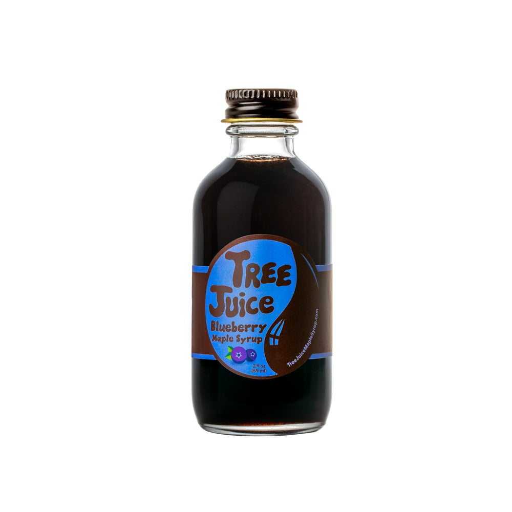 Tree Juice Blueberry Maple Syrup, 2oz bottle