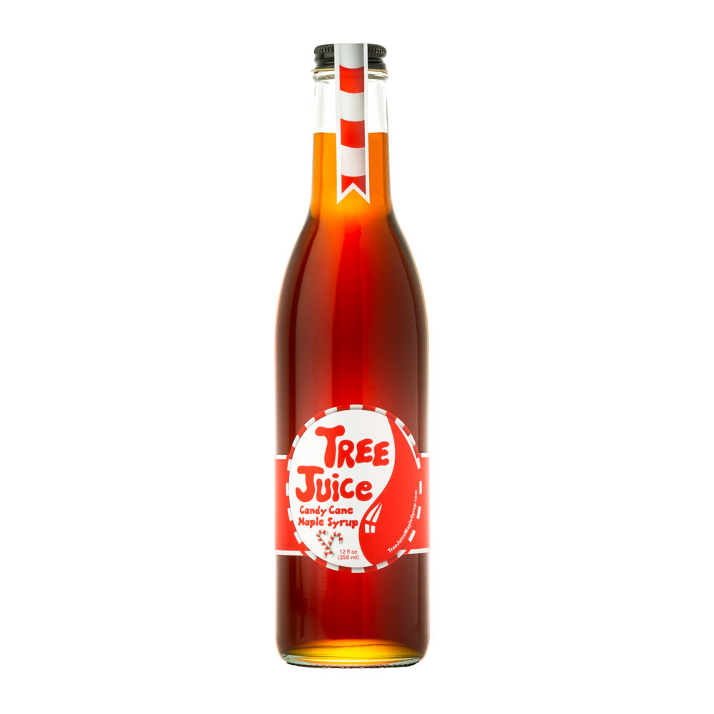 Tree Juice Candy Cane Maple Syrup, 12oz bottle
