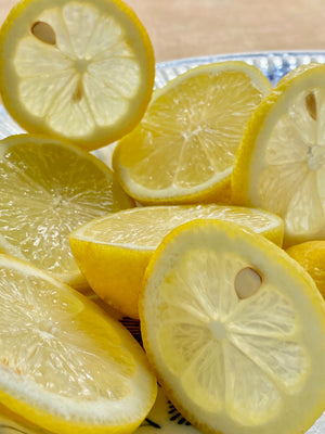 Sliced Lemons