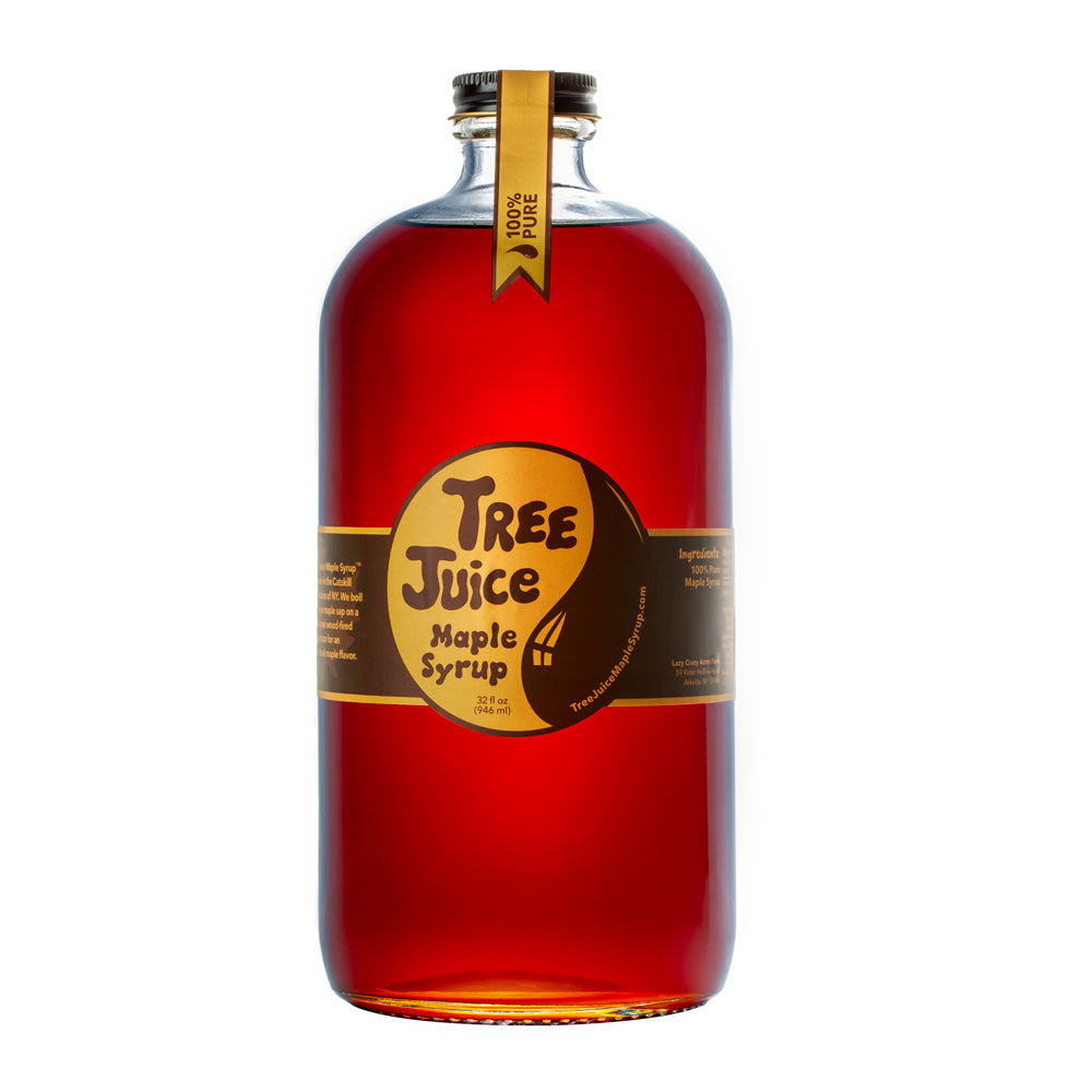Tree Juice Maple Syrup - 100% Pure New York Maple Syrup, 32oz bottle
