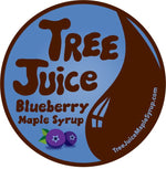 Tree Juice Blueberry Maple Syrup logo