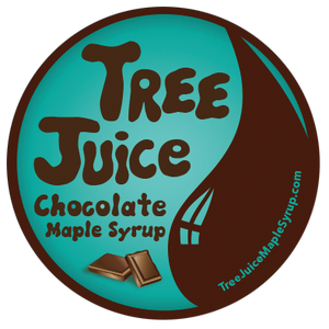 Tree Juice Chocolate Maple Syrup logo