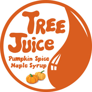 Tree Juice Pumpkin Spice Maple Syrup logo