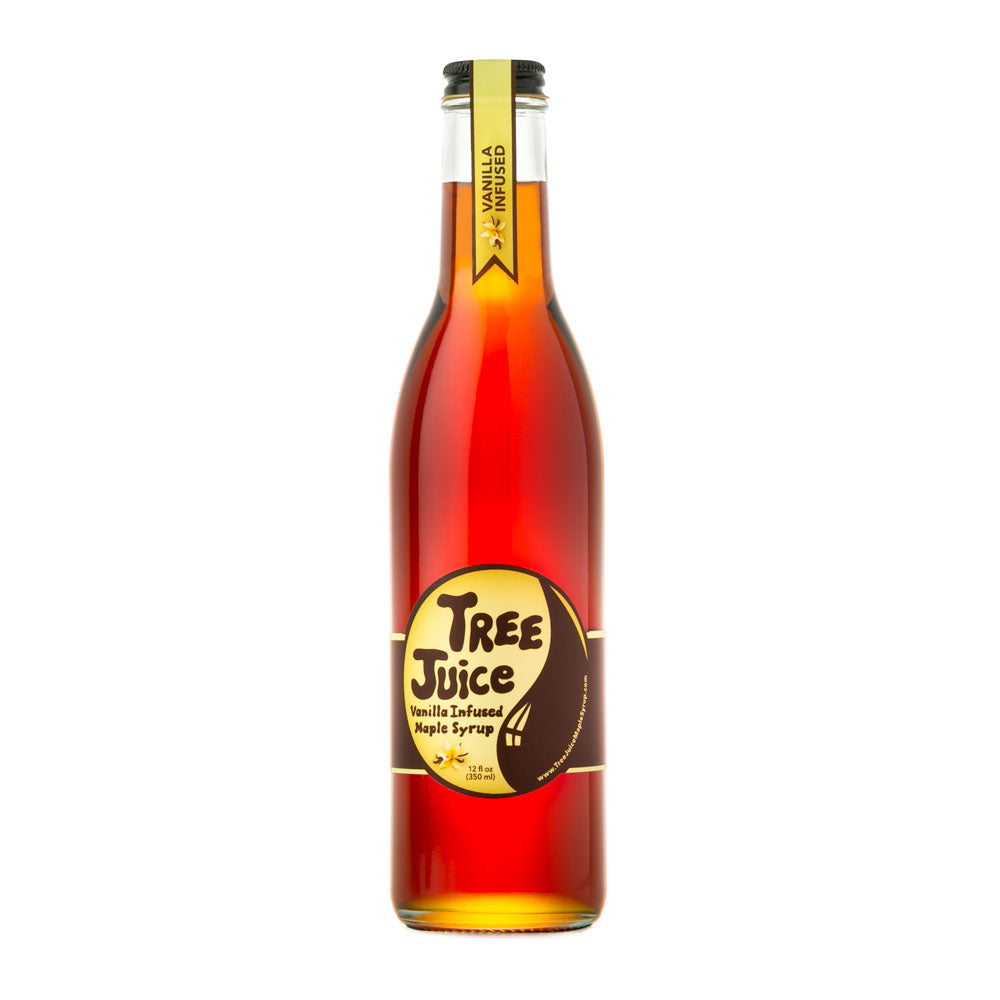 Tree Juice Vanilla Infused Maple Syrup, 12oz bottle