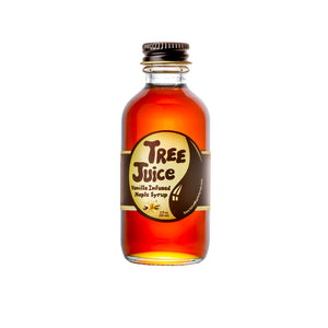 Tree Juice Vanilla Infused Maple Syrup, 2oz bottle